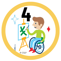 Red Voltage Level 4 Badge